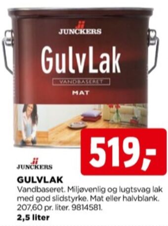 jem & fix Junckers gulvlak tilbud