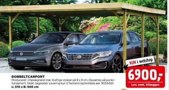 jem & fix Ukendt carport tilbud