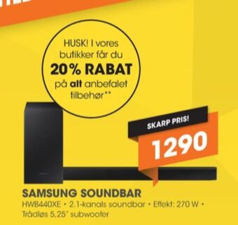 Expert Samsung soundbar tilbud