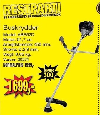 Harald Nyborg Buskrydder tilbud