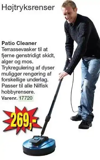 Harald Nyborg Højtryksrenser patio cleaner tilbud