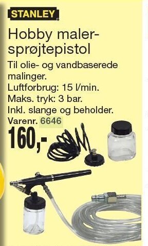 Harald Nyborg Hobby malersprøjtepistol tilbud