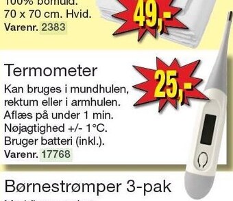 Harald Nyborg Termometer tilbud
