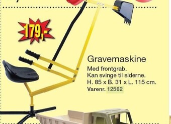 Harald Nyborg Gravemaskine tilbud