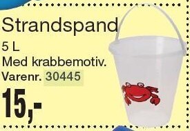 Harald Nyborg Strandspand tilbud