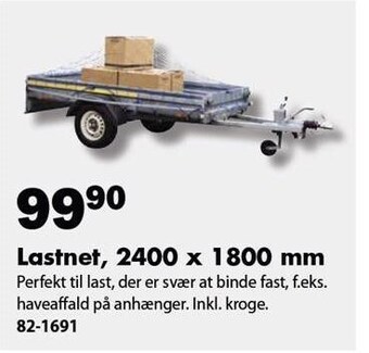 Biltema Lastnet, 2400 x 1800 mm tilbud