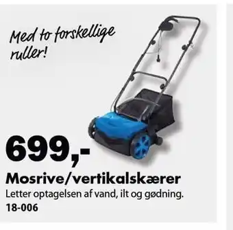 Mosrive/vertikalskærer