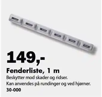 Fenderliste, 1 m