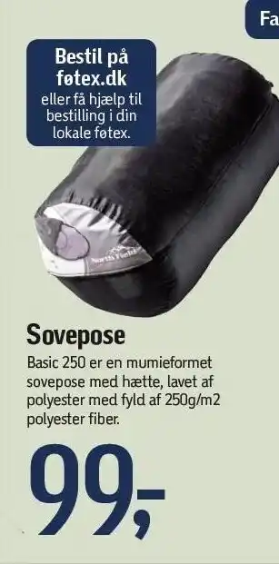Føtex North field sovepose tilbud