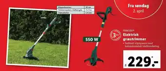 Lidl Elektrisk Græstrimmer tilbud