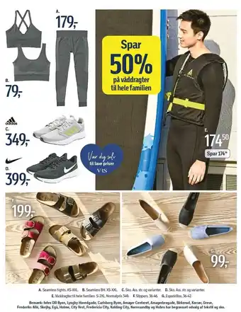 Føtex Seamless tights, seamless bh, sko, våddragter til hele familien, slippers eller espadrillos tilbud