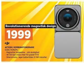 Dji action 2 kombinationspakke