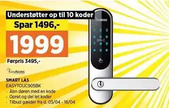 Easyaccess smart lås
