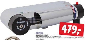 jem & fix Damixa brusearmatur tilbud
