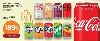 Scandinavian Park Coca-cola, fanta, sprite el. fuzetea tilbud