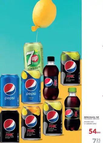 Nielsen's Discount Pepsi cola el. 7up tilbud