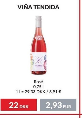 Nielsen's Discount Vina tendida rosé tilbud