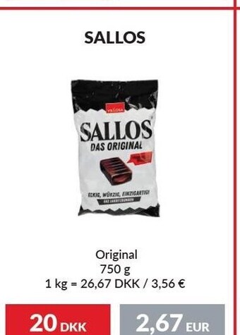 Nielsen's Discount Sallos original tilbud