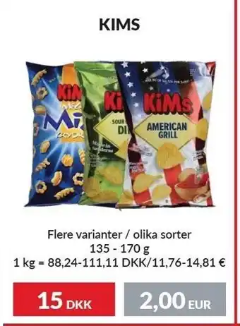 Nielsen's Discount Kims flere varianter tilbud