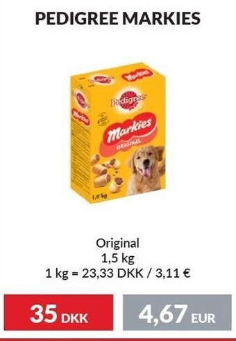 Nielsen's Discount Pedigree markies tilbud