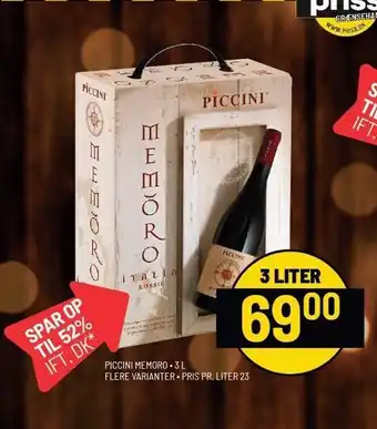 Piccini memoro 3 l.