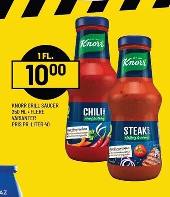 Priss Knorr grill saucer tilbud