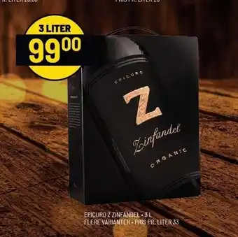 Epicuro z zinfandel 3 l
