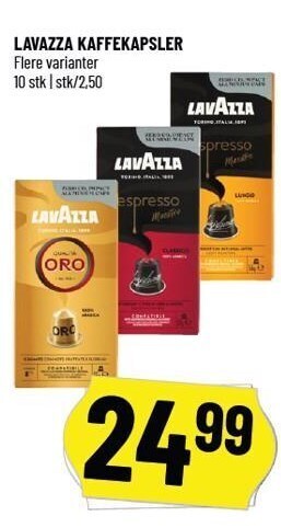 Løvbjerg Lavazza kaffekapsler tilbud