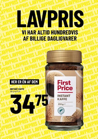 Løvbjerg Instant kaffe tilbud