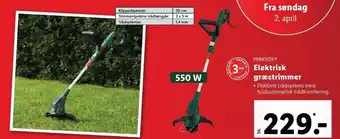 Lidl Parkside elektrisk græstrimmer tilbud