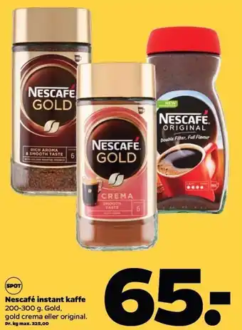 Netto Nesafe instant kaffe tilbud