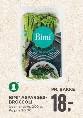 Bimi asparges-broccoli
