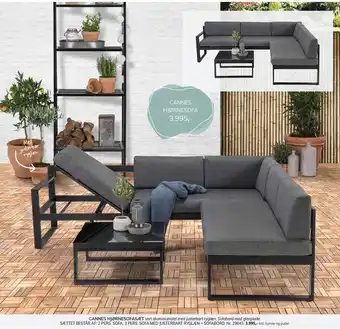 Cannes hjørnesofa