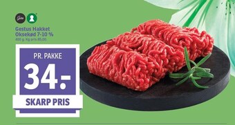 SPAR Gestus hakket oksekød 7-10 % tilbud