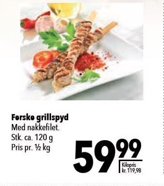 Citti Ferske grillspyd tilbud