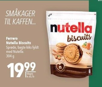 Citti Ferrero nutella biscuits tilbud