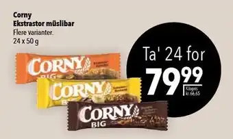Corny ekstrastor müslibar