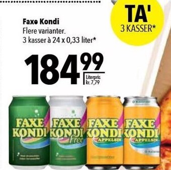 Citti Faxe kondi tilbud
