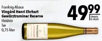 Vingård henri ehrhart gewürztraminer reserve