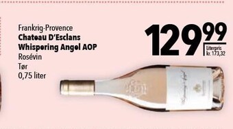 Citti Chateau d'esclans whispering angel aop tilbud