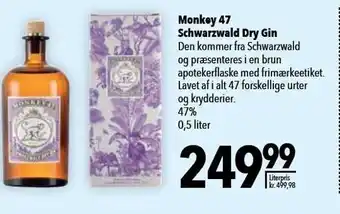 Monkey 47 schwarzwald dry gin