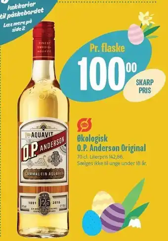 Min Købmand Øko o.p. anderson original tilbud