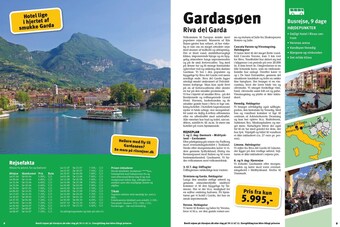 Riis Rejser Gardasøen tilbud