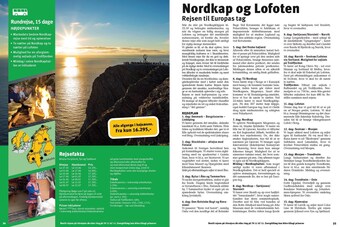 Riis Rejser Nordkap og lofoten tilbud