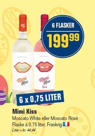 Mimi kiss - 6 flasker