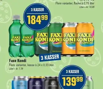 Otto Duborg Faxe kondi - 3 kasser tilbud