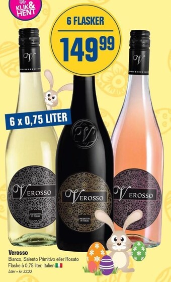 Otto Duborg Verosso - 6 flasker tilbud