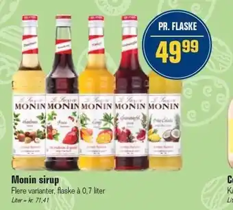 Otto Duborg Moni sirup tilbud