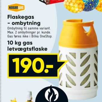 Bilka Kosan gasflaske tilbud