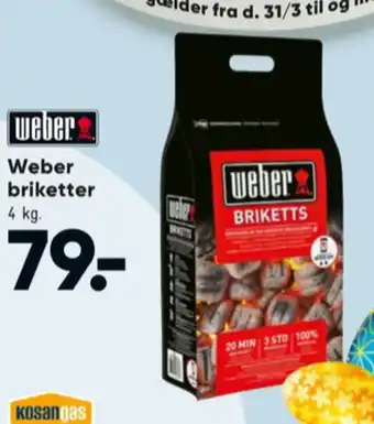 Weber grillbriketter